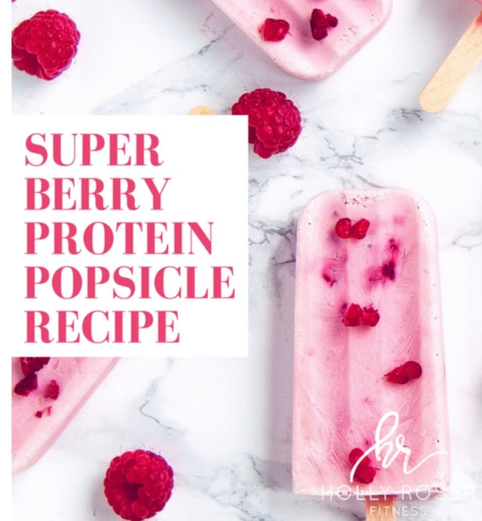 "Super Berry Protein Popsicle Recipe | Personal Training "