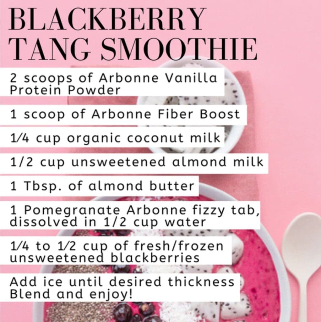 "Blackberry Tang Smoothie Bowl Recipe | Personal Training "