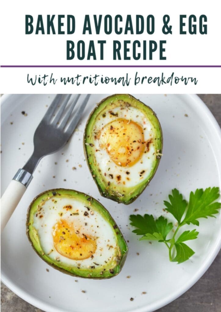 "Baked Avocado & Egg Boat Recipe | Personal Training "