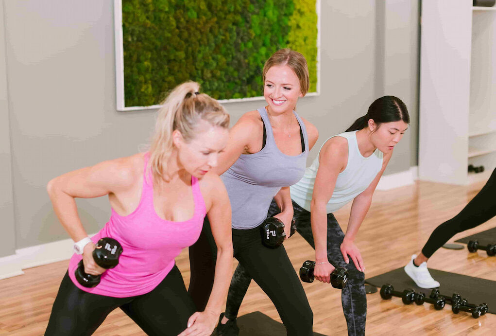 Private personal training at Holly Roser Fitness San Mateo studio