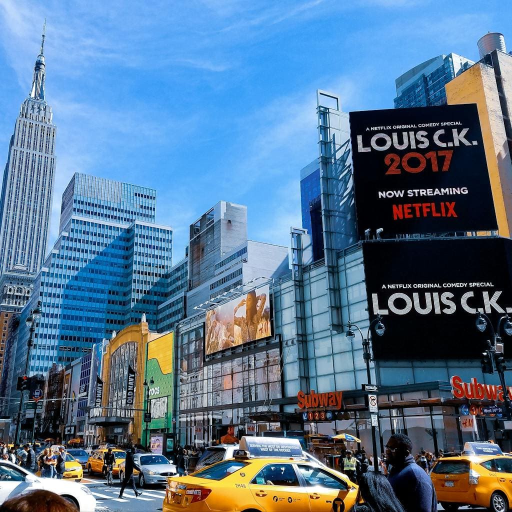 Landscape Photography of Time Square, New York City