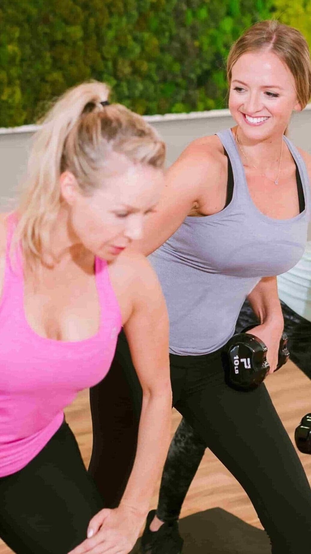 Holly Roser teaching an H-Method class in her San Mateo Studio.