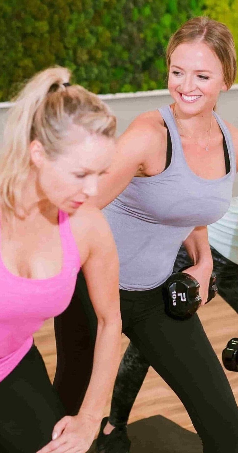 Holly Roser teaching an H-Method class in her San Mateo Studio.
